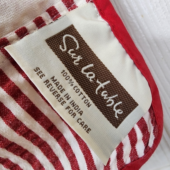 UNAVAILABLE **SET** Retro Cutie Toile Kitchen Apron & Matching Towel - Picture 14 of 15